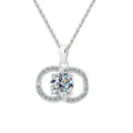 Jewelry Pendant Necklaces Fashionable and Minimalist Exquisitely Designed Moissanite Necklace for Women, High End Jewelry in Style Great Shopping 4You