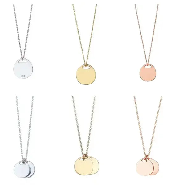 Fashion Man Woman 925 Sterling Silver designer necklace pendant necklace for lady Party Wedding jewelry Great Shopping 4You