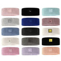 Elastic Sports Headband Wool Knit Headband for Men Women Smile Face Design Hairband Unisex Fashion Headwrap Daily Wear High-quality Hair Accessory Great Shopping 4You