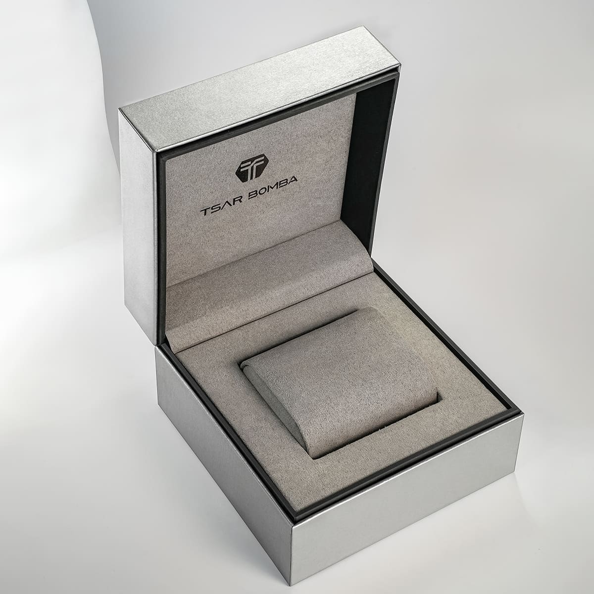 Premium Watch Gift Box - Universal Silver Box TSAR BOMBA Box
