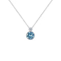 Myyshop Silver Necklaces Wild Clavicle Chain Female Austrian Crystal Simple High-end Jewelry Great Shopping 4You