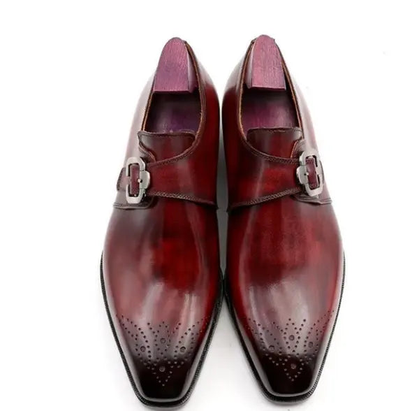 Men pu Leather Shoes Lace Up Casual Shoes Dress Shoes Brogue Spring Ankle Boots Vintage Classic Male Casual F127 Great Shopping 4You