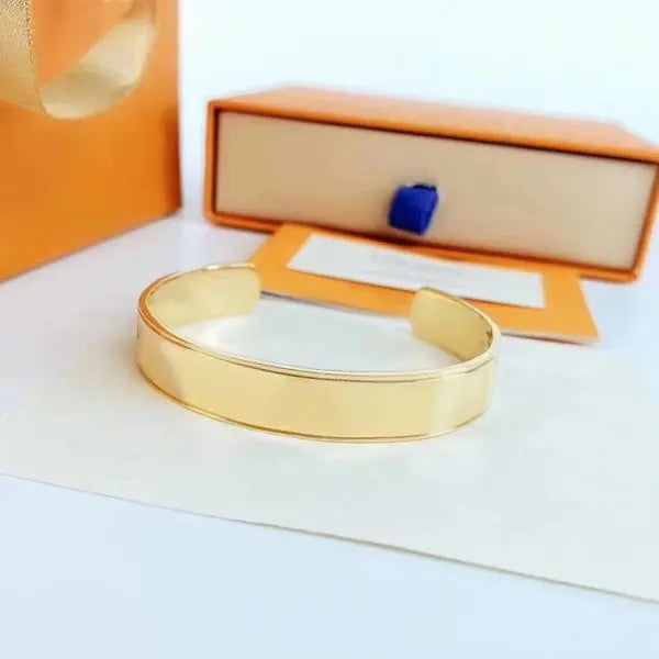 Designer Hollow Cuff for Women Lover as Valentine's Day Gift Gold Silver Rose-gold X12VVV Costume Jewelry Bracelets With Box Great Shopping 4You